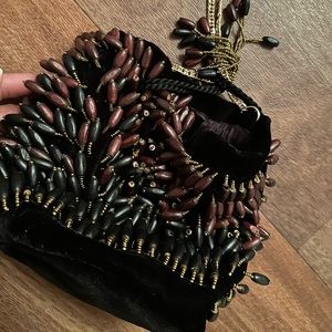 Zara beaded purse handbag Brand new